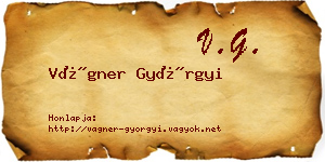 Vágner Györgyi névjegykártya